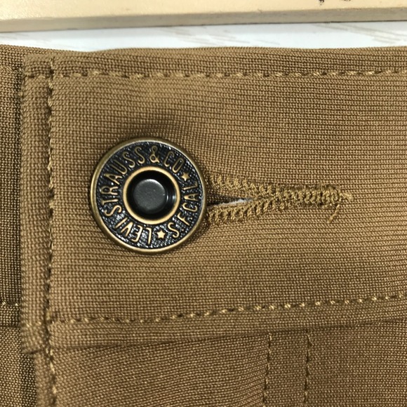 Levi's 511 Slim Tech Pants Men 30x30 Brown Quick Dry Breathable Stretch New - Picture 15 of 16